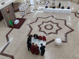Подведены итоги мониторинга парламентских выборов в Туркменистане Миссией наблюдателей от СНГ. 27 марта 2023