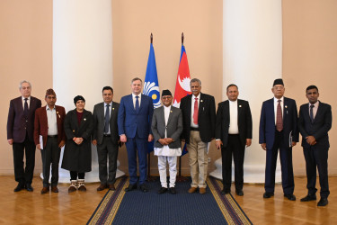 В штаб-квартире МПА СНГ прошла встреча с парламентской делегацией Непала