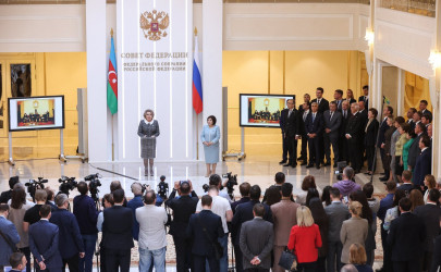 Выставки, посвященные Гейдару Алиеву, открыли в российском парламенте