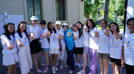 На форуме «Дети Содружества» представили национальные традиции и обряды Таджикистана 