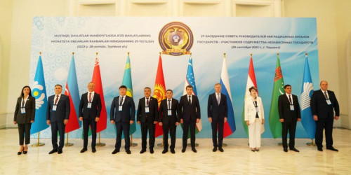 Заседание Совета руководителей миграционных органов. Ташкент. 28 сентября 2023