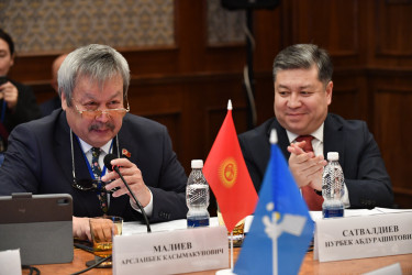 Заседание Постоянной комиссии МПА СНГ по политическим вопросам и международному сотрудничеству Бишкек