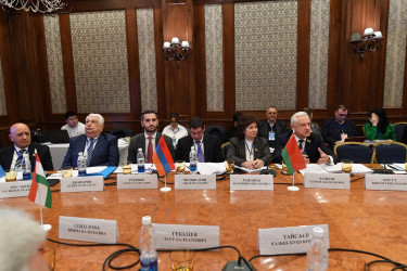 Заседание Постоянной комиссии МПА СНГ по политическим вопросам и международному сотрудничеству Бишкек