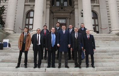 Наблюдатели от МПА СНГ встретились с главой РИК Сербии Владимиром Димитриевичем. 15 декабря 2023