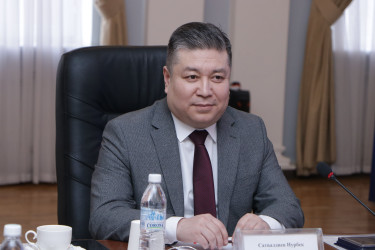 Директор Бишкекского филиала МИМРД МПА СНГ встретился с Председателем ЦИК Кыргызстана