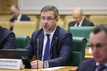 Дмитрий Кобицкий выступил в верхней палате российского парламента