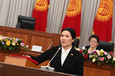 Заместитель Председателя Жогорку Кенеша Кыргызстана Джамиля Исаева