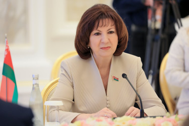 Председатель Совета Республики Национального Собрания Беларуси Наталья Кочанова