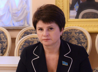Заместитель Председателя Сената Парламента Казахстана Ольга Перепечина