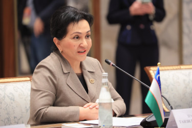 Председатель Сената Олий Мажлиса Узбекистана Танзила Нарбаева