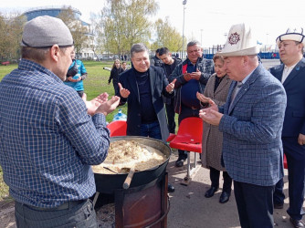 Представители кыргызской диаспоры в Санкт-Петербурге провели праздник, приуроченный ко Дню Победы