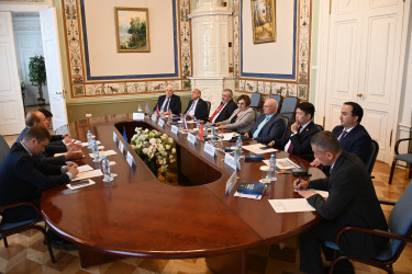 Руководство Секретариата Совета МПА СНГ встретилось с делегацией Совета постоянных полномочных представителей стран Содружества