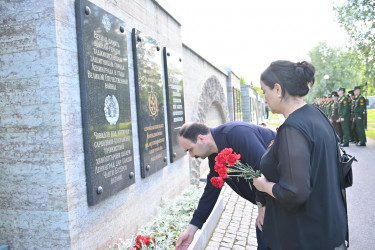 Торжественно-траурная церемония на Пискаревском мемориале. 22 июня 2024