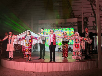 Культурные особенности Таджикистана представили на форуме «Дети Содружества»