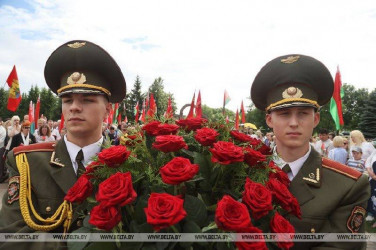 Торжественные мероприятия проходят в Беларуси по случаю Дня Независимости