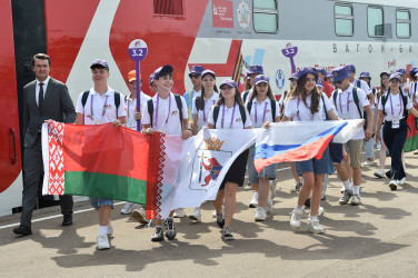 Участники проекта «Поезд Памяти» завершили свой патриотический маршрут в Минске
