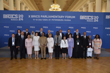 В Таврическом дворце обсудили роль парламентов в преодолении последствий кризисов и сотрудничество в гуманитарной сфере