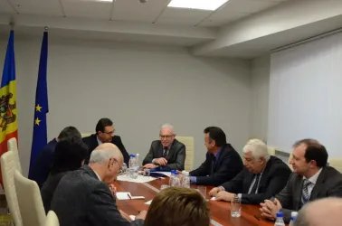 Встреча с лидером Демократической партии Молдовы