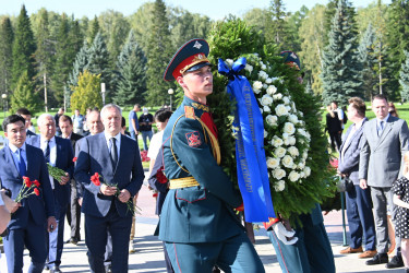 Торжественно-траурная церемония на Пискаревском мемориале. 8 сентября 2024