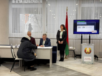 Наблюдатели от МПА СНГ продолжают мониторинг досрочного голосования в Беларуси