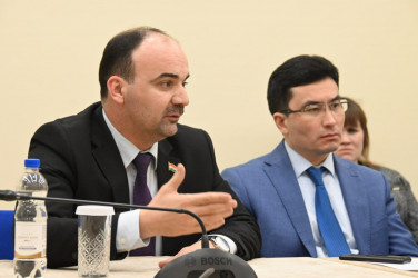 Встреча наблюдателей от МПА СНГ с Юрием Сенько