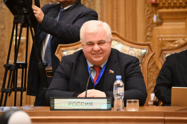 Встреча наблюдателей с руководством парламента Таджикистана. 1 марта 2025