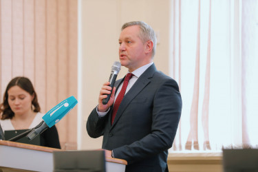 Дмитрий Кобицкий принял участие в открытии выставки, посвященной освобождению Европы