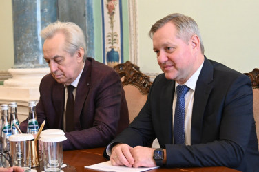 Дмитрий Кобицкий и Татьяна Москалькова обсудили вопросы сотрудничества в области защиты прав человека в СНГ