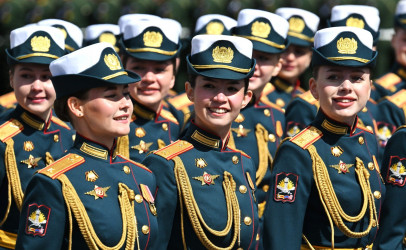 Главы стран Содружества приняли участие в параде на Красной площади, посвященном 80-летию Победы