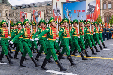 Главы стран Содружества приняли участие в параде на Красной площади, посвященном 80-летию Победы