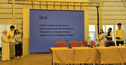 Участники молодежной электоральной школы представили свои проекты