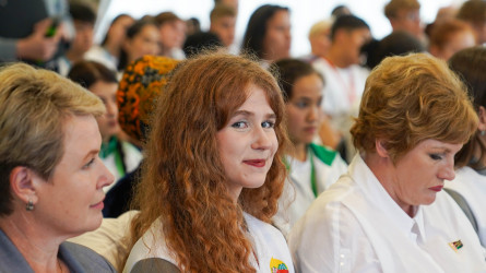 Национальные традиции и обычаи Республики Беларусь представили на форуме «Дети Содружества»