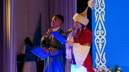 Делегация Казахстана на форуме 