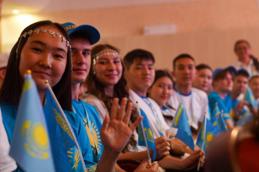 Делегация Казахстана на форуме 