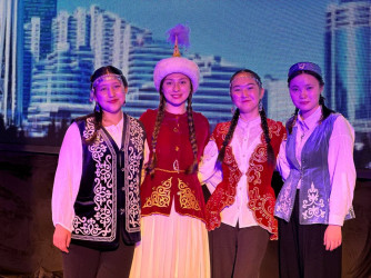 Делегация Казахстана на форуме 