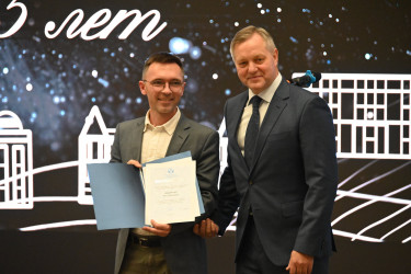 Дмитрий Кобицкий поздравил Российский государственный гидрометеорологический университет с 95-летием