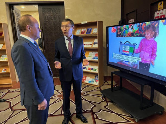 Состоялась встреча директора МИМРД с главой ЦИК Казахстана