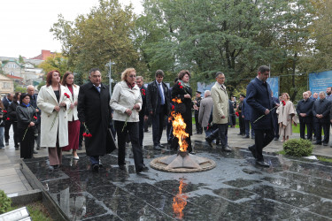 Традиция памяти: делегация МПА СНГ почтила героев войны в Дагестане