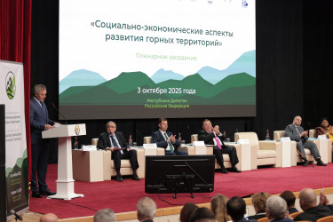 Пленарное заседание Горного форума. 3 октября 2025