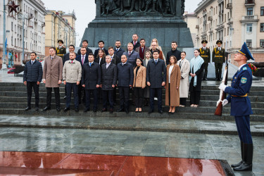 В Минске молодые парламентарии стран Содружества почтили память героев Великой Отечественной войны  