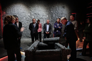 Члены ММПА посетили мемориал 