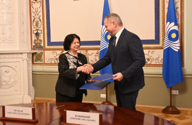 Подписание с Межрегиональной ассоциацией международного сотрудничества