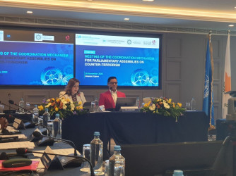 Пятый парламентский политический диалог и Восьмое заседание Координационного механизма парламентских ассамблей по вопросам борьбы с терроризмом