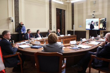 Заседание круглого стола, посвященного роли Конституции в истории государств и народов