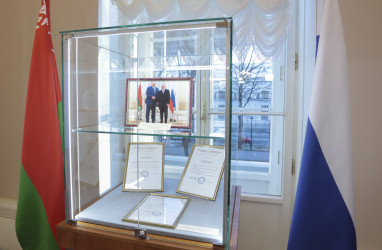 Открытие выставки об истории и развитии Союзного государства