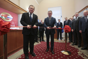 Открытие выставки об истории и развитии Союзного государства