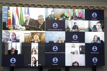 заседание экспертной группы по согласованию проекта Плана приоритетных мероприятий в сфере гуманитарного сотрудничества стран СНГ