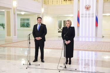 Встреча Валентины Матвиенко и Ален Симоняна. 5 февраля 2026