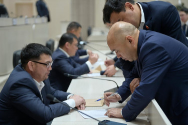 Марлен Маматалиев избран Председателем Жогорку Кенеша Кыргызской Республики