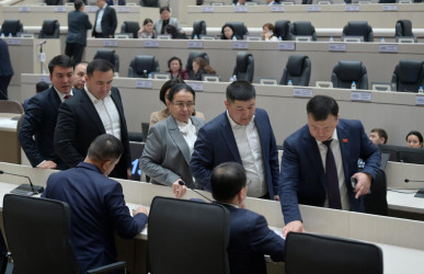 Марлен Маматалиев избран Председателем Жогорку Кенеша Кыргызской Республики